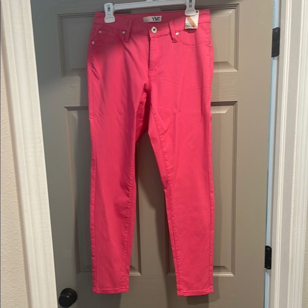 YMI Pink Skinny Jeans Stretchy-NWT
